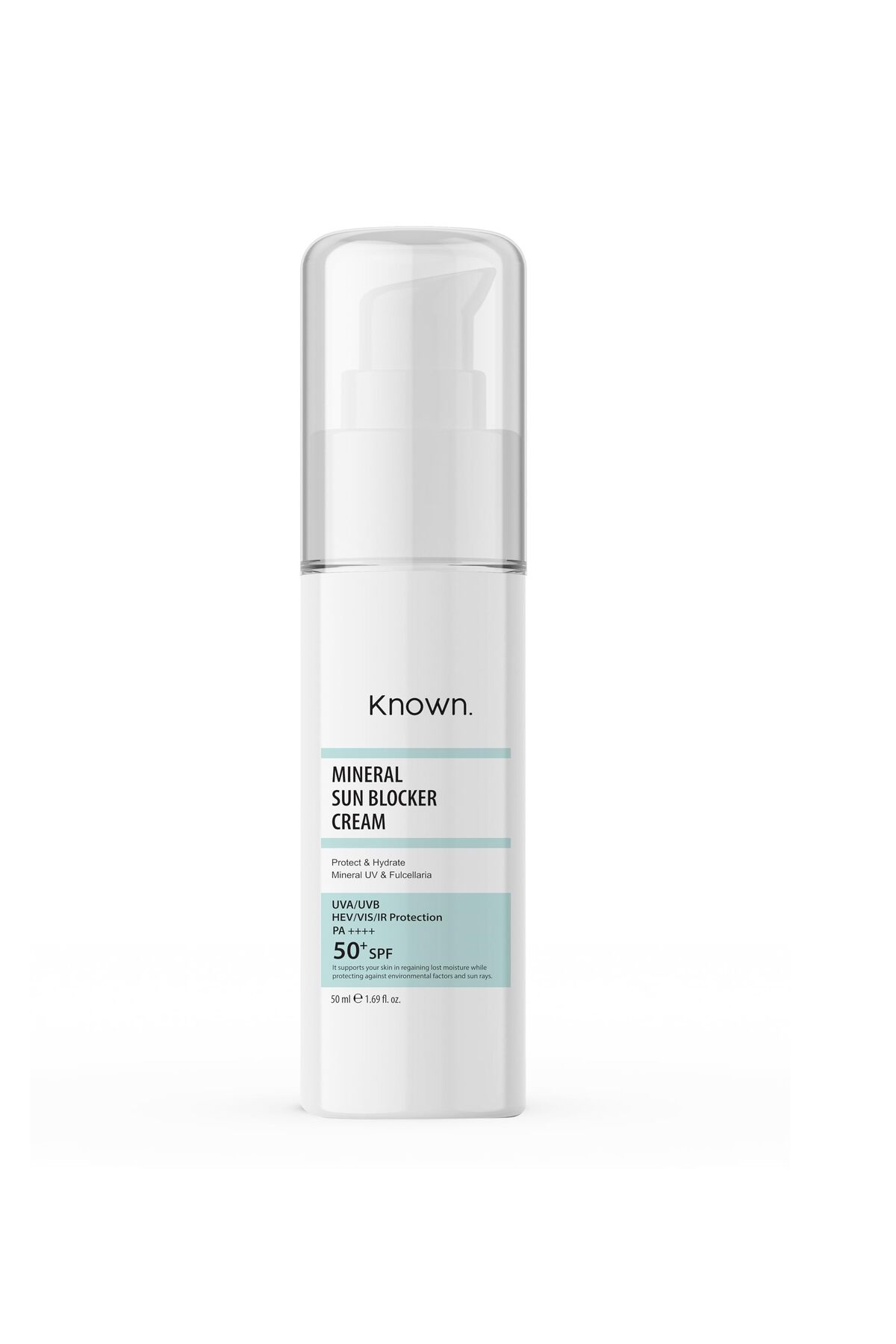 KNOWN. Known Mineralli Ultra Nemlendirici Güneş Koruyucu Krem SPF 50+, 50 ml — B0D9VRJ634
