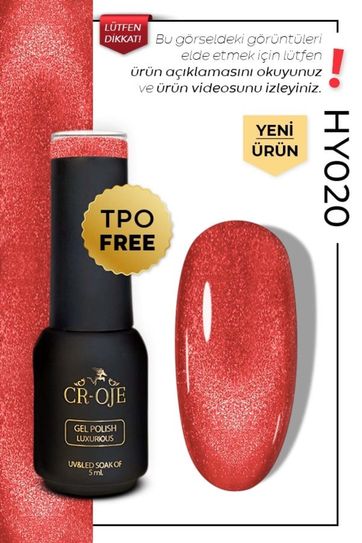 Inci Tanecikli Manyetik Cat Eye / Kedi Gözü- HY020 (5 ML) — رنگارنگ yenicateyeserisi
