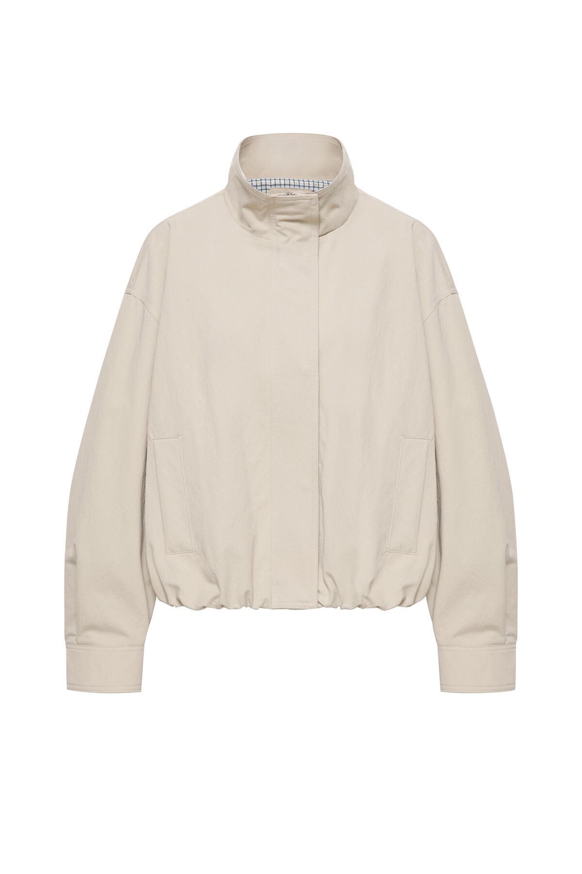 Pull & Bear Oversize dik yaka ceket görsel 3