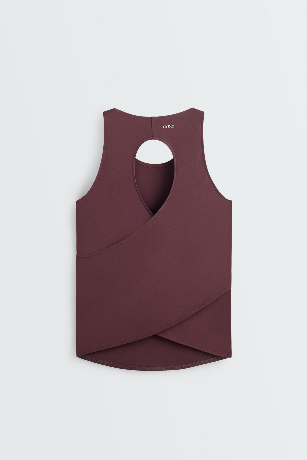 Oysho Comfortlux sırtı çapraz tişört görsel 6