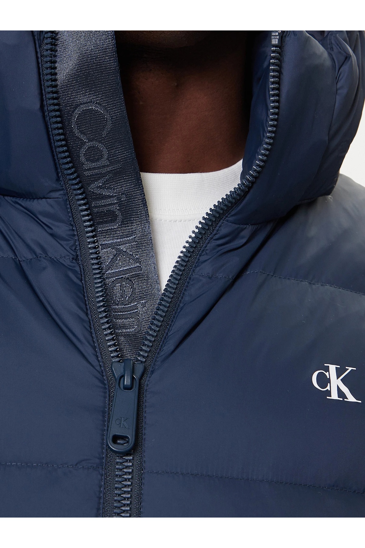 Calvin Klein zipp off mont (%75 kaz tüyü) erkek kaz tüyü mont görsel 5