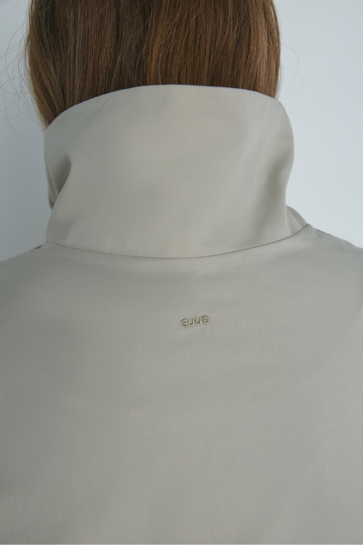 Suud Collection Taş Nora Fermuarlı Gabardin Ceket görsel 4