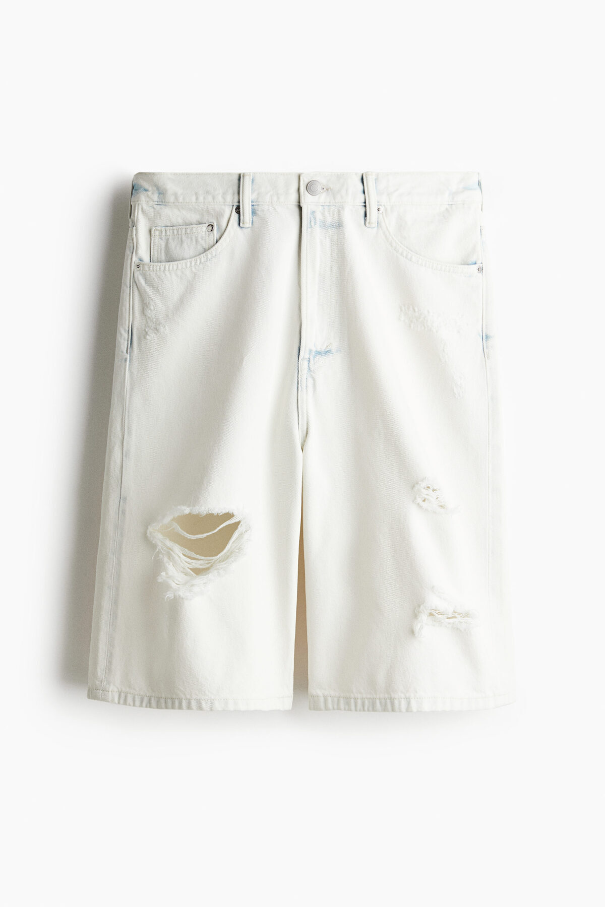 شلوارک جین گشاد اچ اند ام شلوارک برمودا H&M