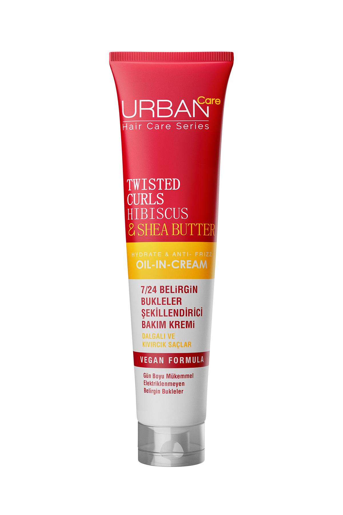 Twisted Curls Hibiscus & Shea Butter Durulanmayan Saç Bakım Kremi 175 ml - Kıvırcık, Curly — 8680690703867 — تصویر 2 از 6