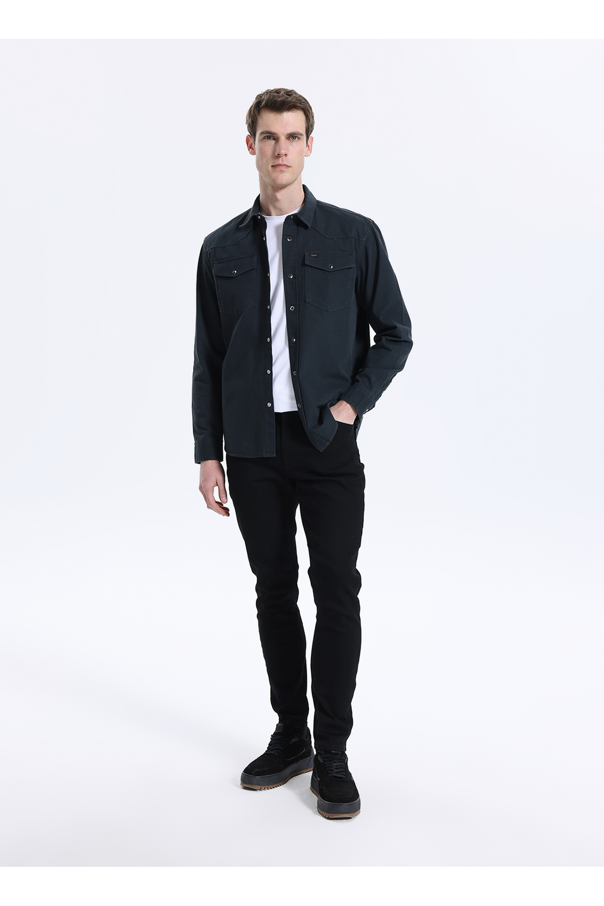 Lee Cooper Siyah Erkek Slim Fit Denim Pantolon 262 LCM 121021 JACK