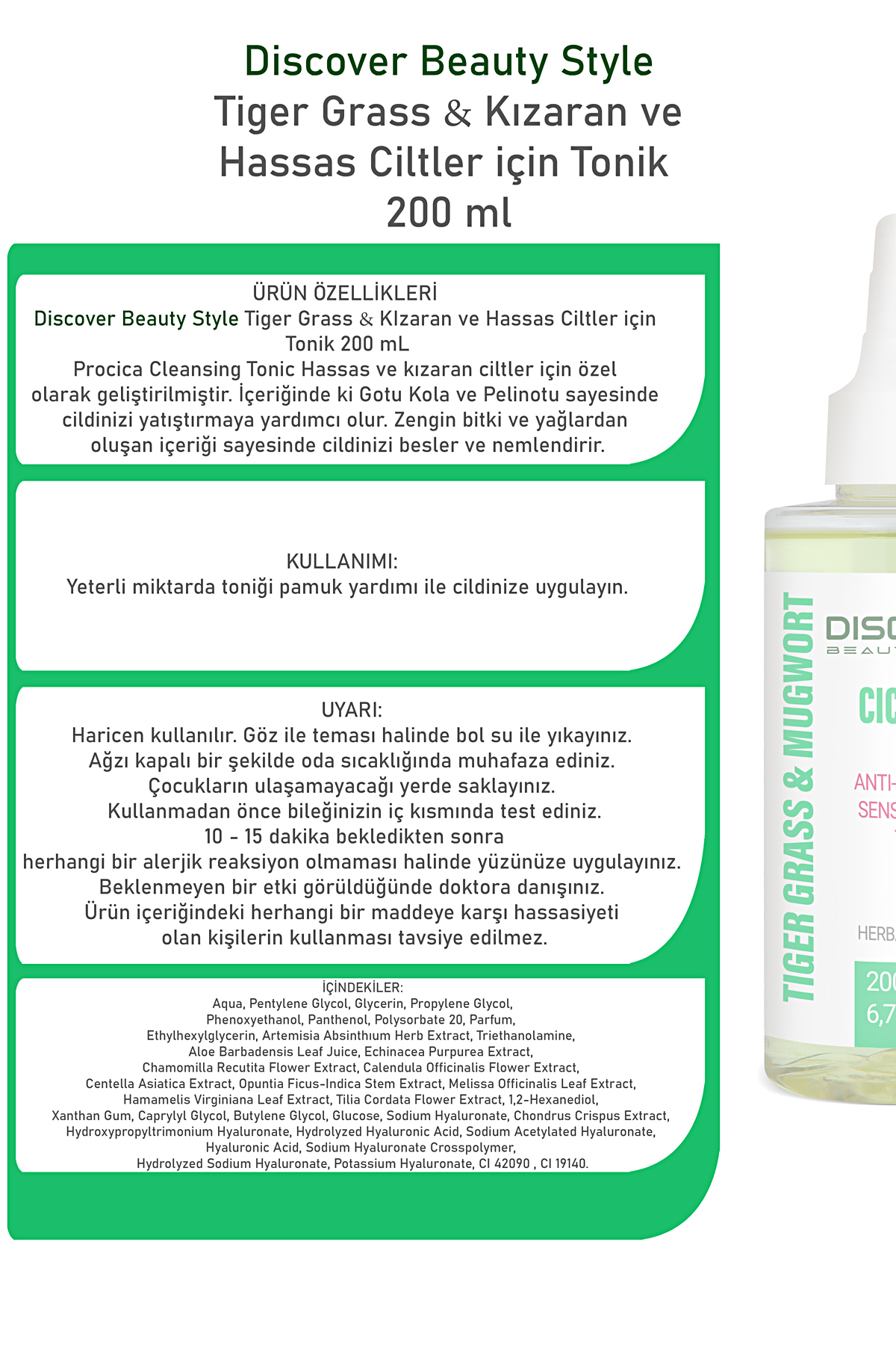 Gözenek Sıkılaştırıcı Hassas Ciltler İçin Bariyer Güçlendirici Cicatica Tonik 200 ml — TYCXYXWBRN171628642402575 — تصویر 2 از 5