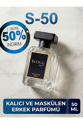 WOGG PARFÜM S50 Suvagee | Uzun Süre Kalıcı ve Etkileyici Erkek Parfüm | EDP 5...