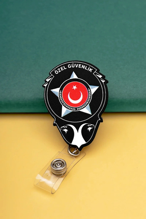 Apptakı Özel Güvenlik Yoyo Yaka Kartığı Yoyo Kartlık - YOY0098
