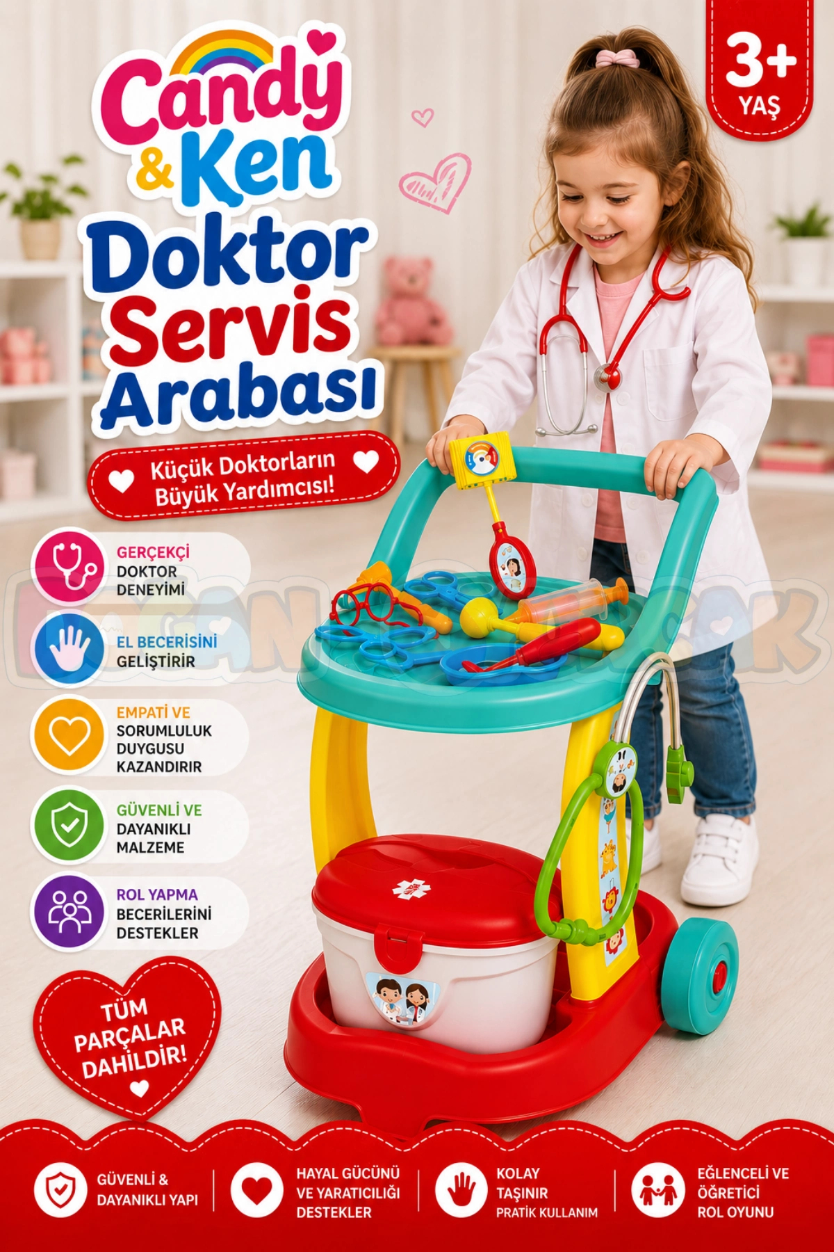 Candy & Ken Doctor Trolley 01963