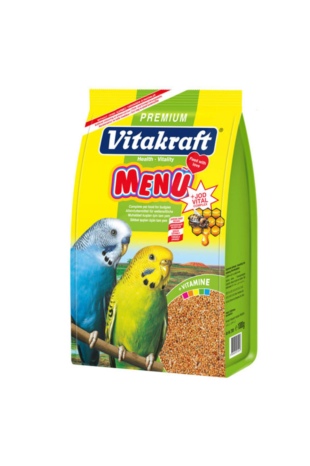 Vitakraft SEMEGLBL Menu Muhabbet Yemi (121521) 1000 Gr - Fiyatı, Yorumları