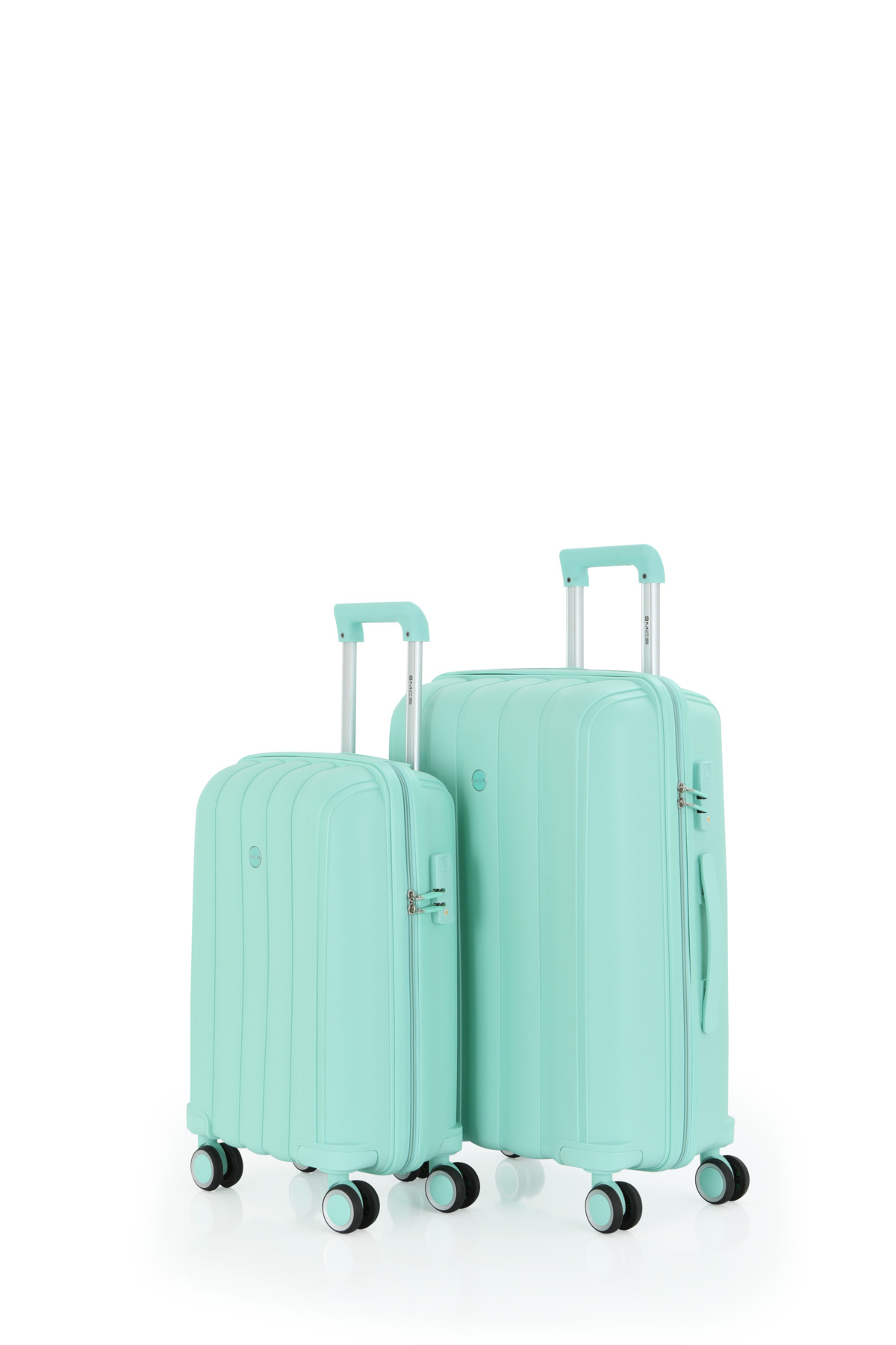 Polypropylene 2-Piece Suitcase Set Medium & Cabinet V305