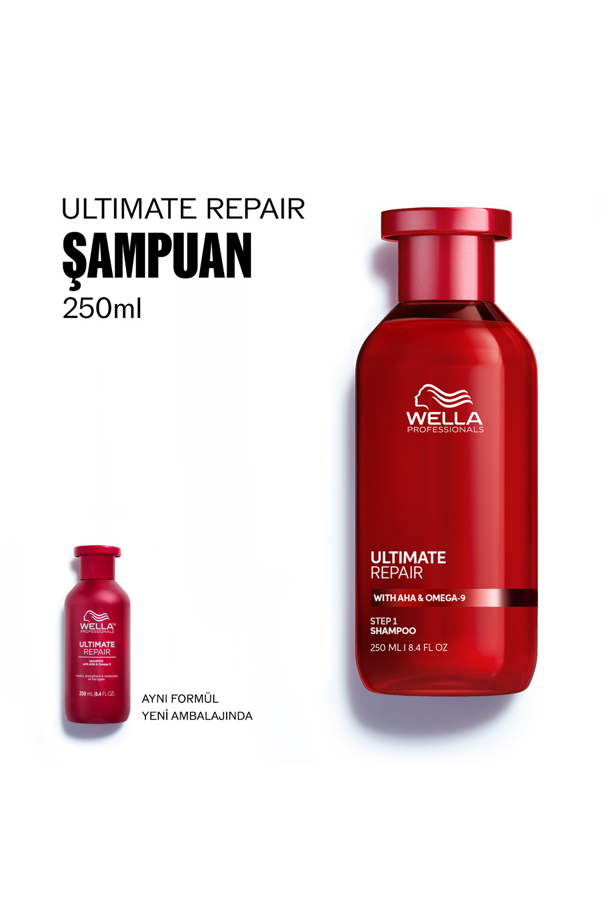 Wella Professionals Ultimate Repair Yıpranmış Saçlar İçin Saçı Ağırlaştırmayan Şampuan 250 ML — 4064666579917