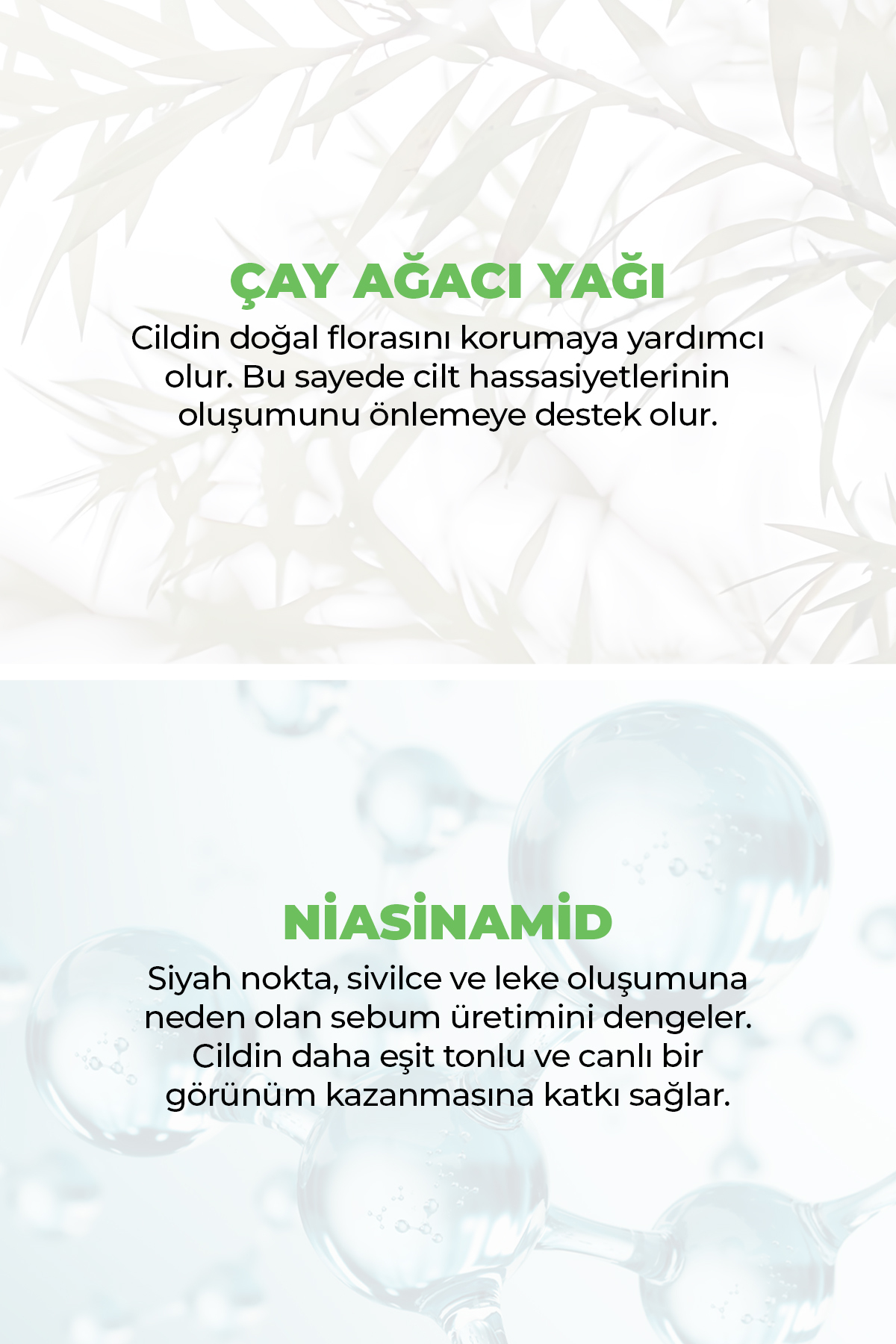 Nemlendirici ve Kızarıklık Karşıtı Bariyer Onarıcı Bakım Seti (Hyalüronik Asit, Çay Ağacı Yağı) — NT1001 — تصویر 4 از 5