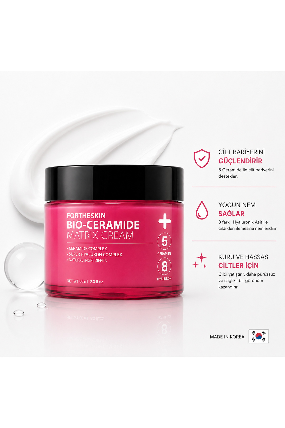 ForTHeSkinByLab Bıo-ceramıde Matrıx Cream 60ml-bio-seramid