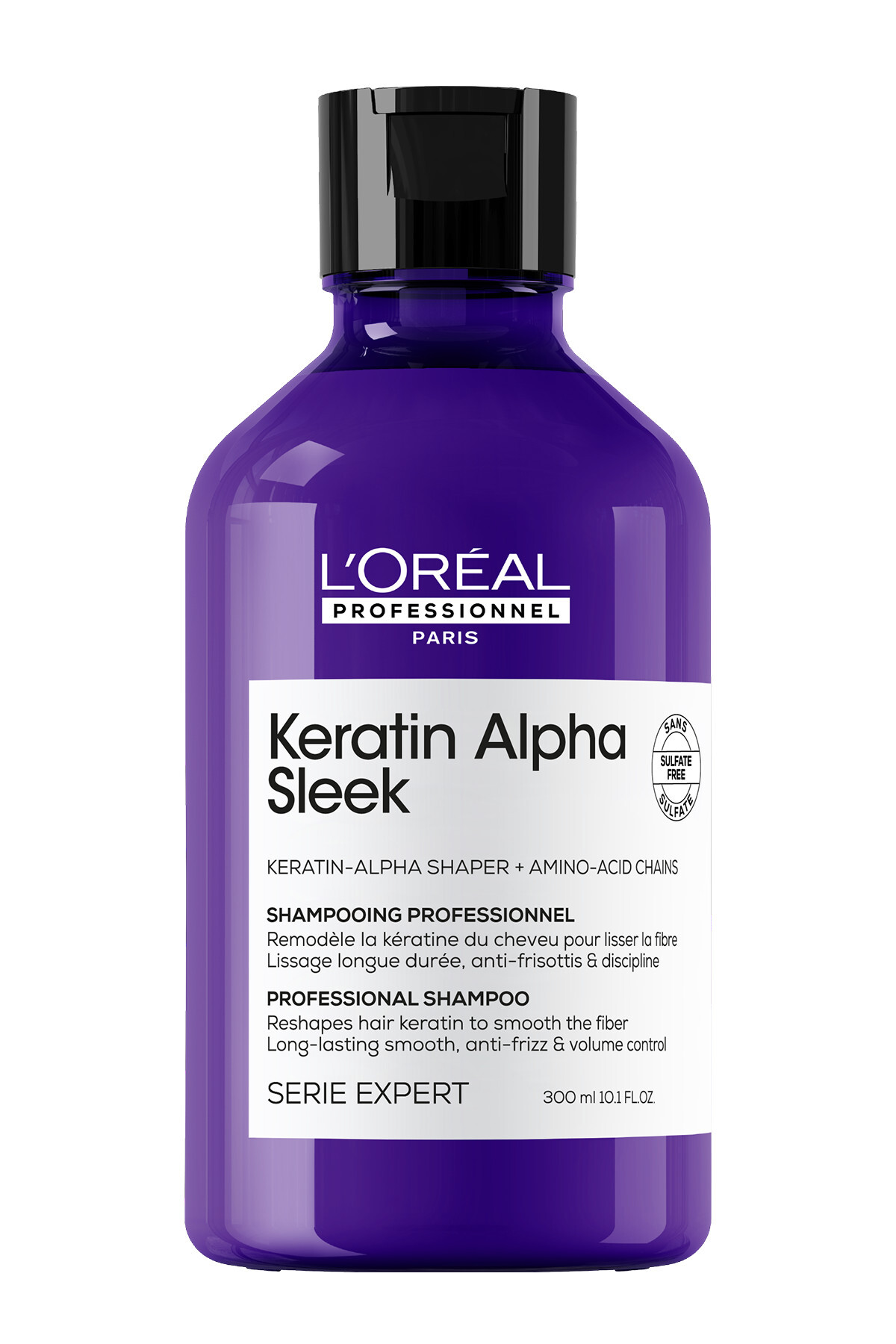 Serie Expert Keratin Alpha Sleek Düzleştirici ve Elektriklenme Karşıtı Bakım Seti — 3474637335748S1 — تصویر 3 از 8