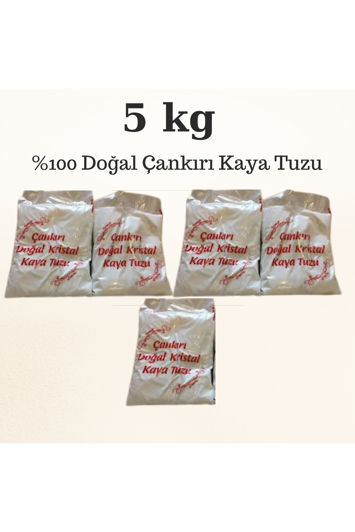 Ogutulmus Cankiri rock salt in 5 kg stone mill