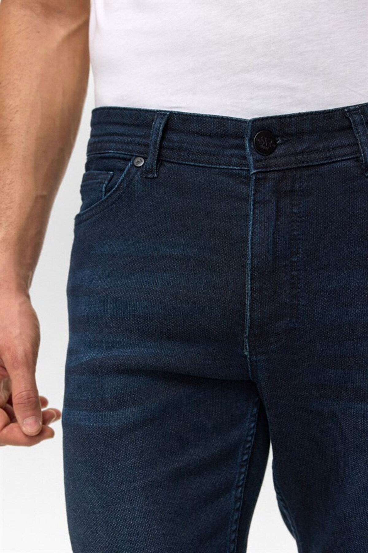 SÜVARİ Mavi Denim Pantolon görsel 4