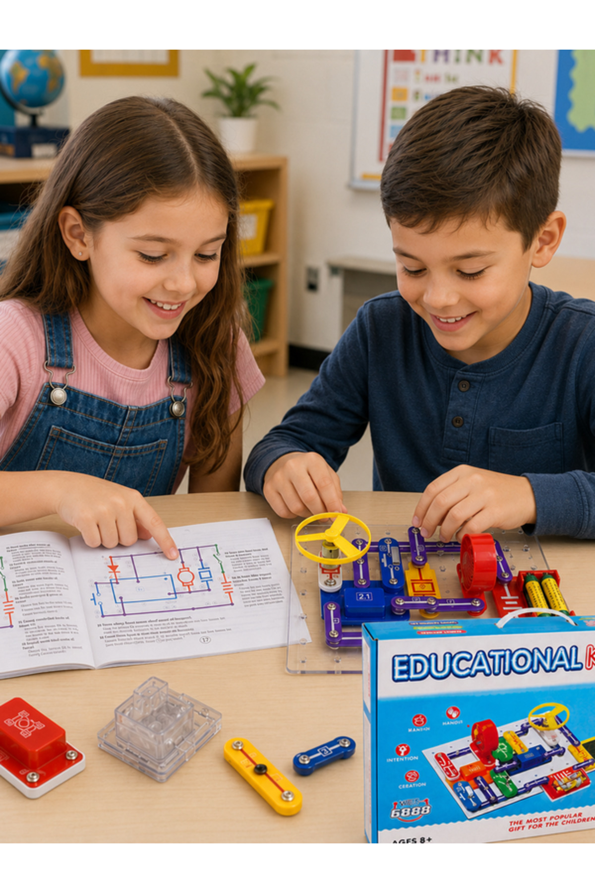 Zet Zeka EDUCATIONAL KIT Eğlenceli ve Öğretici Elektronik Deney