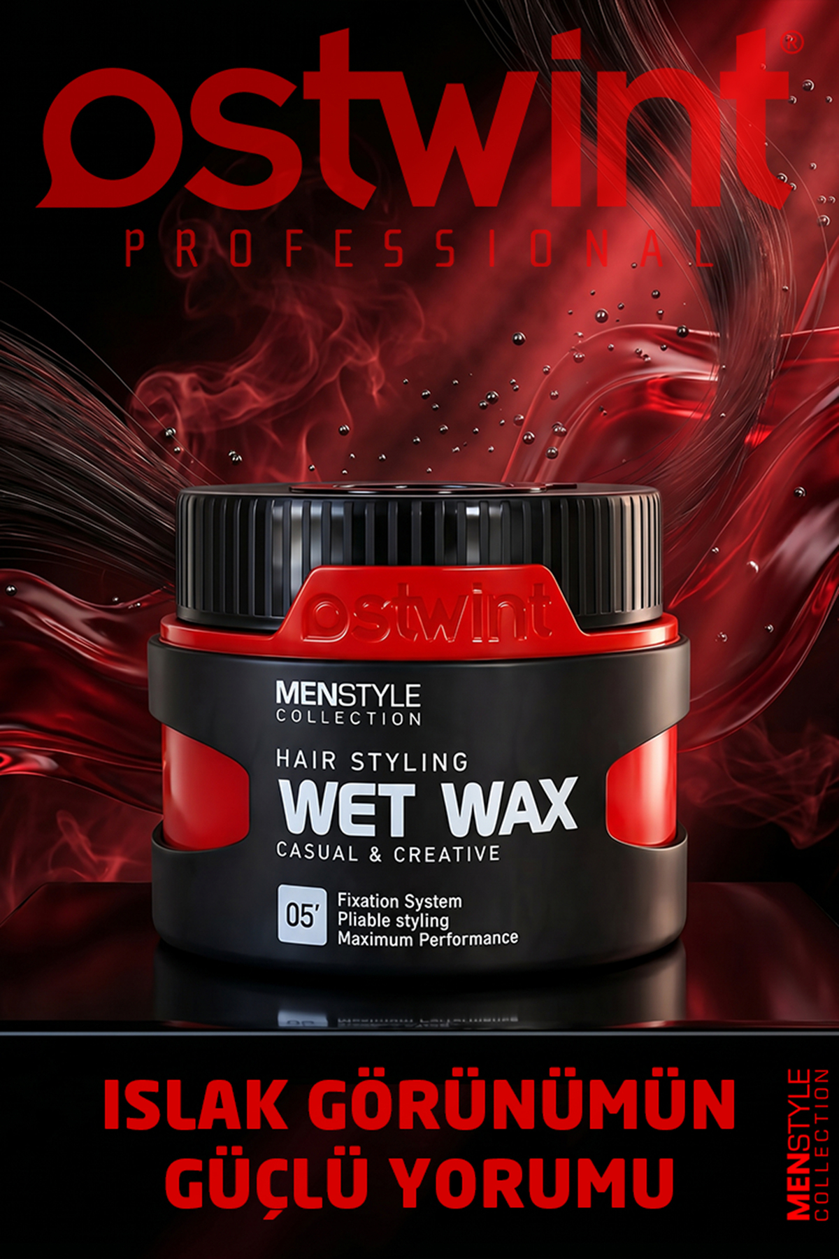 Profesyonel Saç Şekillendirici Wet Wax, Doğal Ve Güçlü Tutuş, Uzun Süreli Etki, No:05 Wet Wax 150ml — 8682943403050 — تصویر 7 از 7