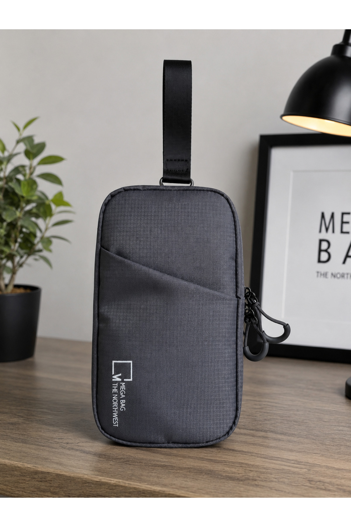 MEGA BAG THE NORTHWEST Unisex Kullanıma Uygun Çok Fonksiyonel Organizatör El Çantası En 23 Boy 12 görsel 4