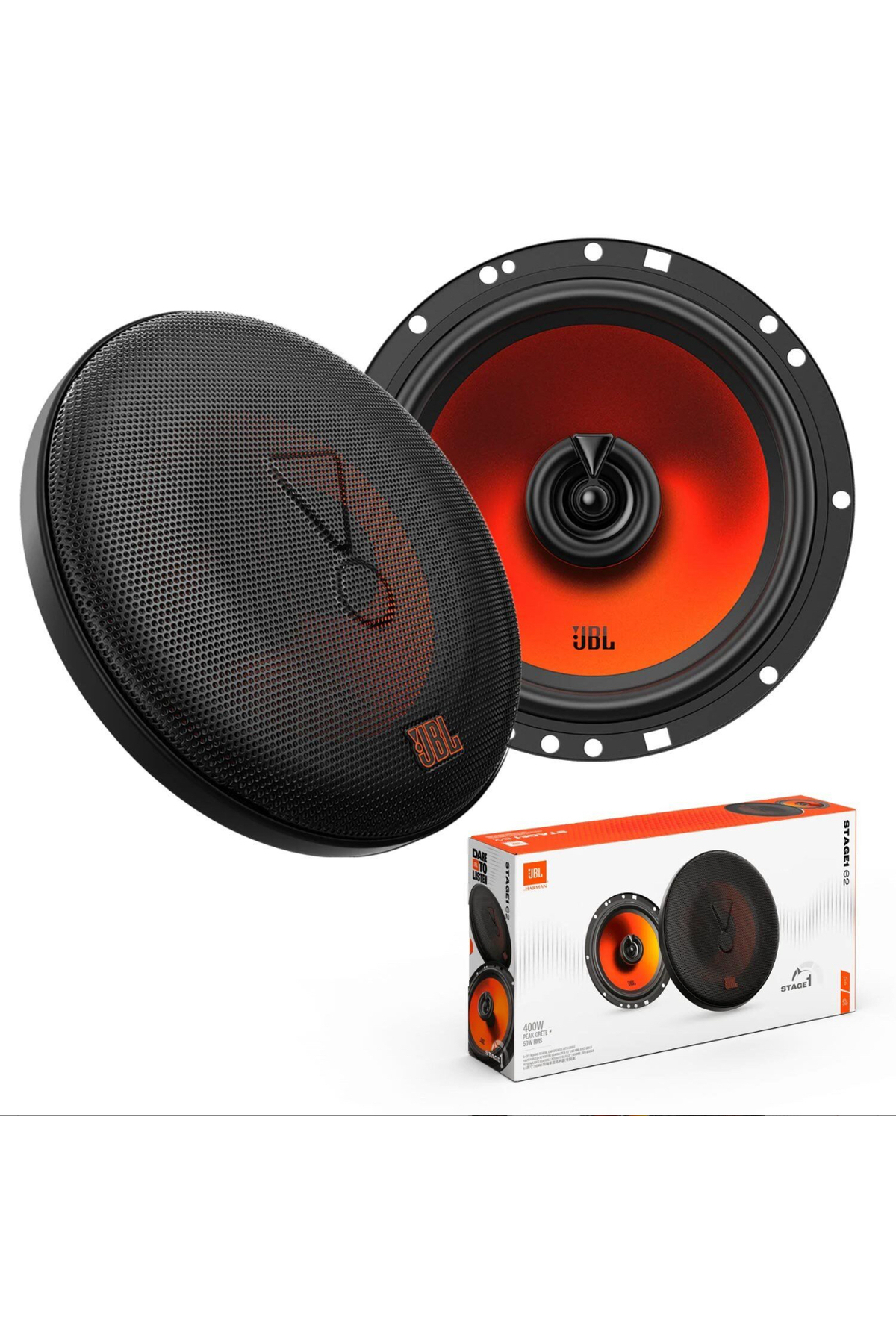 JBL Stage1 62 16.5 Cm 400 Watt 2 Yollu Oto Hoparlör Takımı Kapaklı