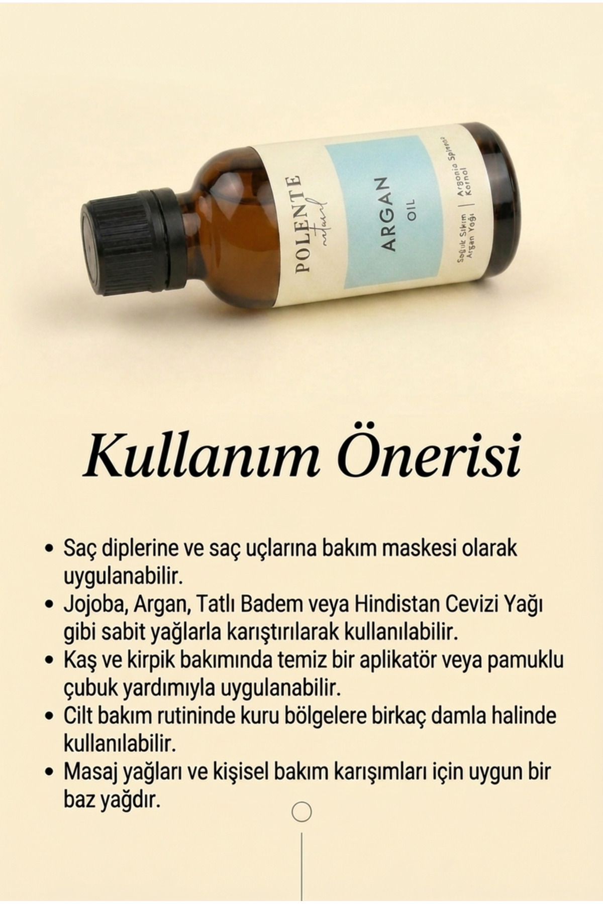 روغن آرگان - پرس سرد ۵۰ میلی‌لیتر — روغن هسته آرگانیا اسپینوزا — تصویر 5 از 5