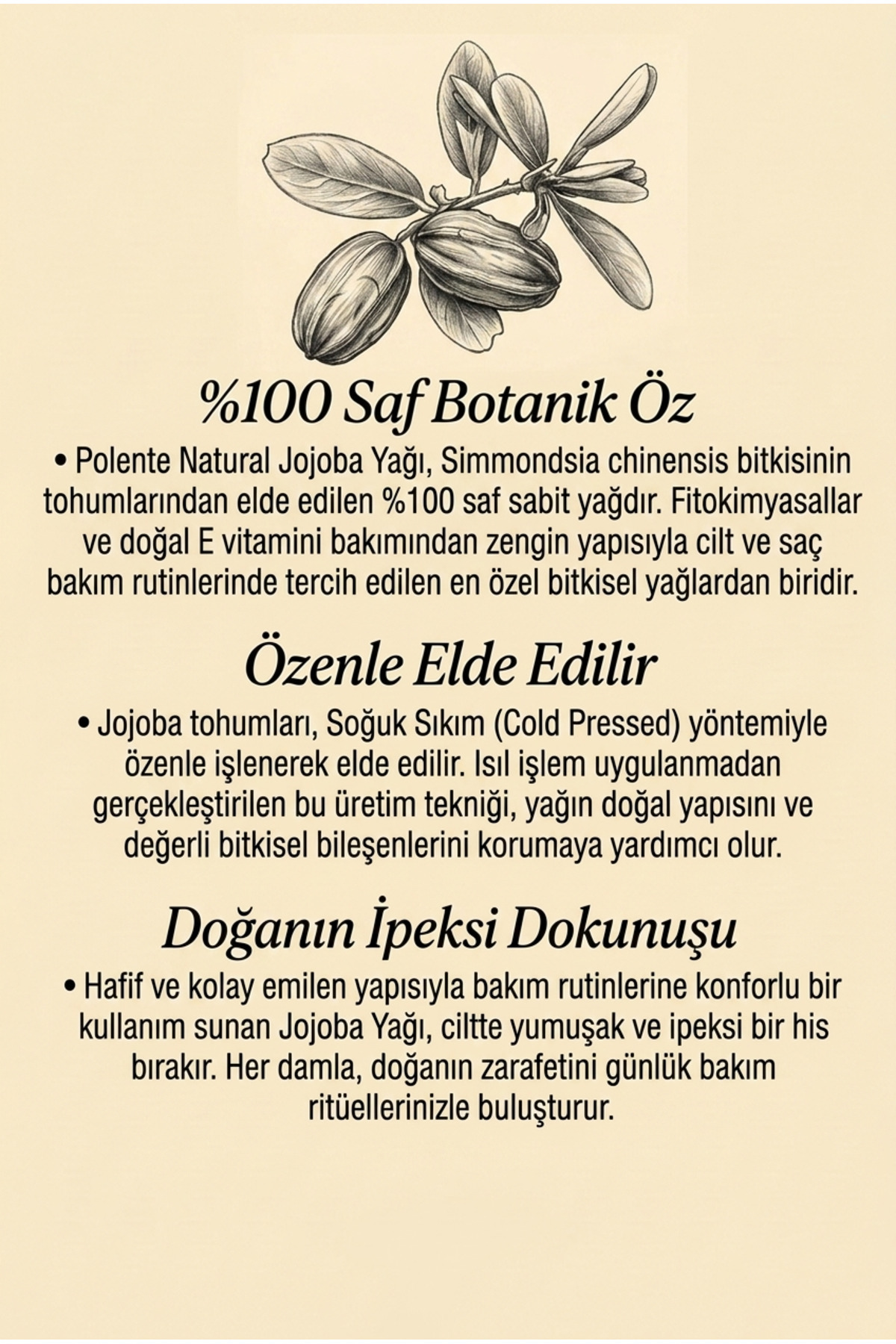 Jojoba Yağı - Soğuk Sıkım 50 ml — TYCDNSAHHN168928263475127 — تصویر 4 از 5