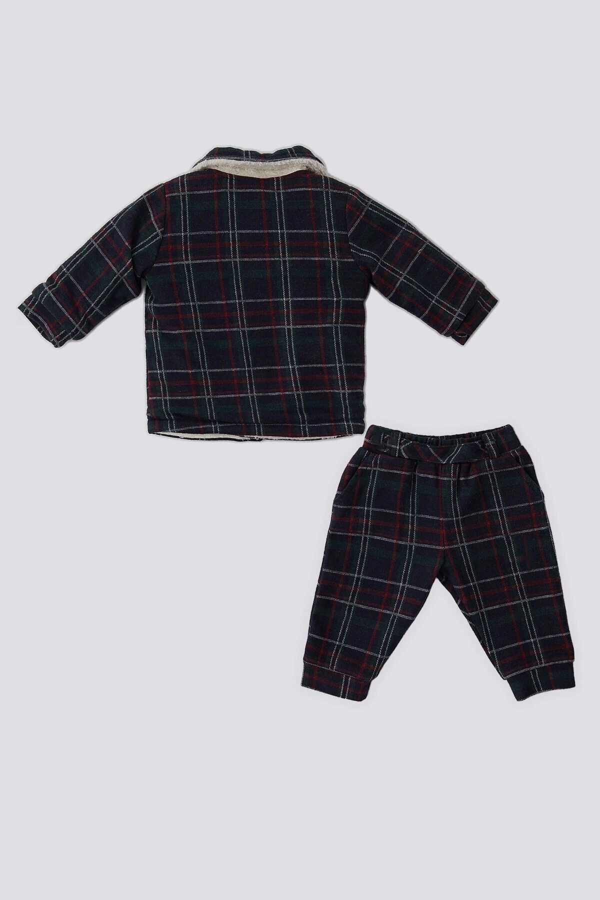 ست ۲ تکه نوزاد سرمه‌ای یقه‌پیراهنی دکمه‌دار U.S. Polo Assn — 5