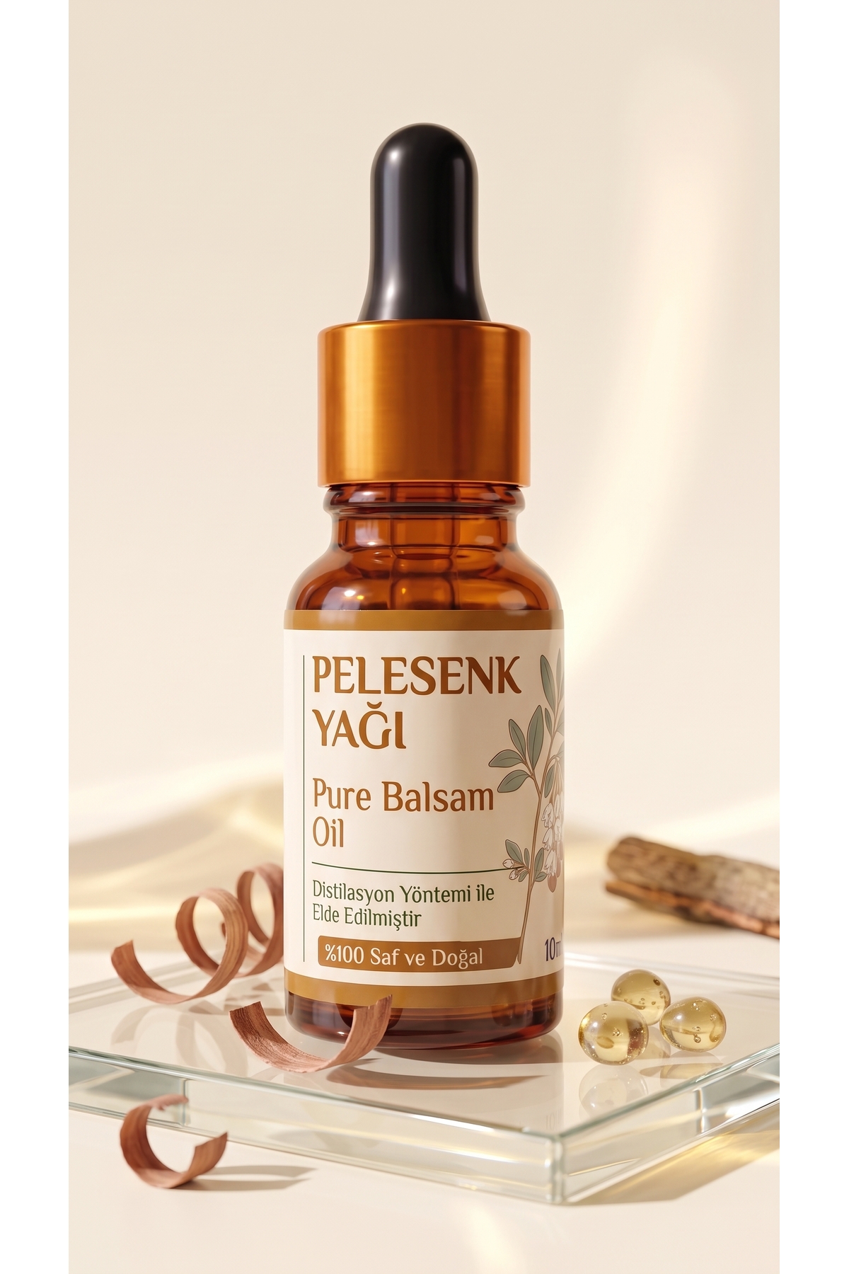 Pelesenk Yağı 10 ml / %100 Saf Ve Doğal / Copaiba Oil — A1-Pelesenk-yag-10 — تصویر 3 از 8