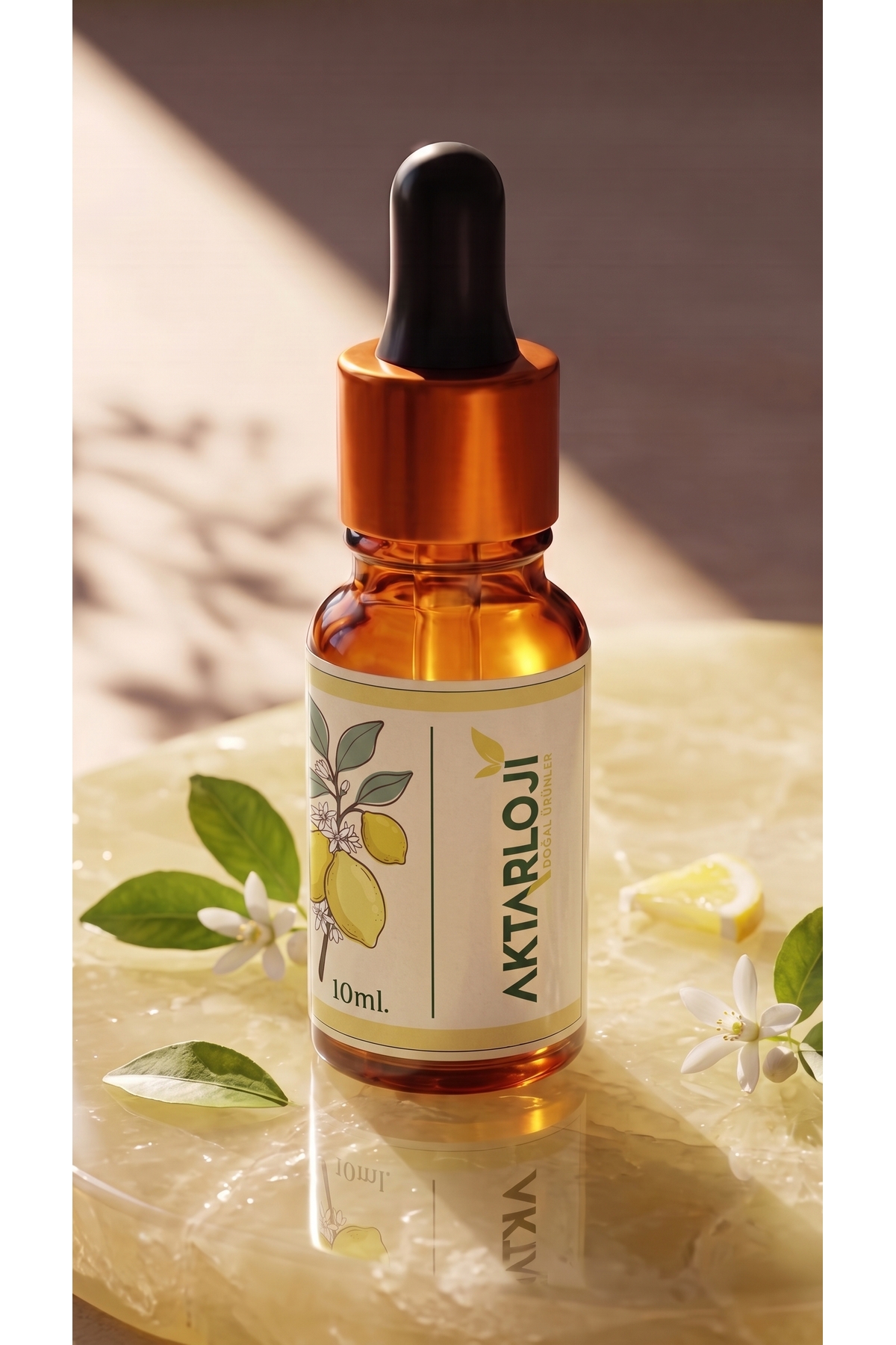 روغن ضروری لیمو ۱۰ میلی لیتر / ۱۰۰٪ خالص و طبیعی / روغن لیمو — A1-Limon-yag-10 — تصویر 8 از 8