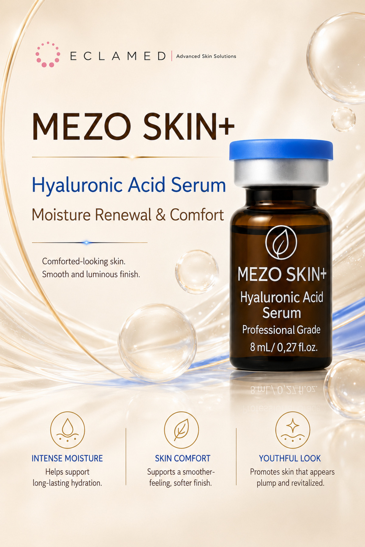 مزوتراپی اکلامد مزو اسکین پلاس ۸ میلی‌لیتر — Mezoskin8ml — تصویر 4 از 6