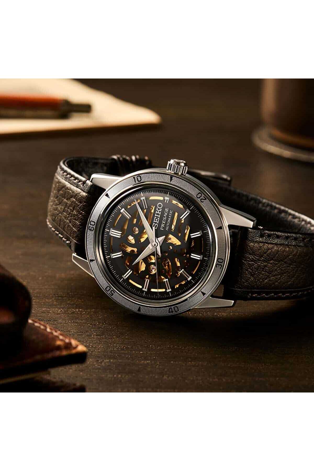 ساعت مچی مردانه پریسج SSA461J مدل استایل 60s