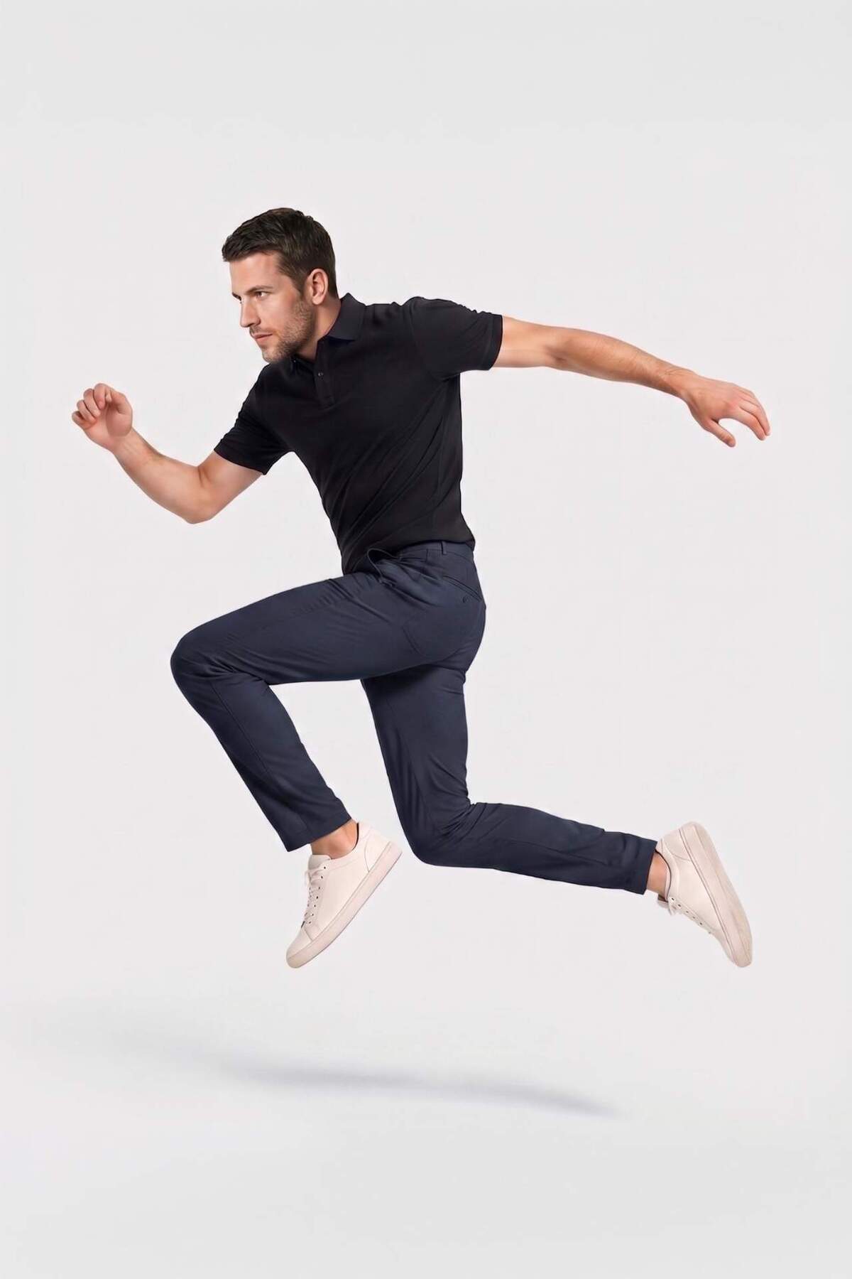 DeFacto شلوار پارچهای انعطافپذیر و راسته Jogger که در هر جهت کش میآید T6317AZ26SP — سرمست
