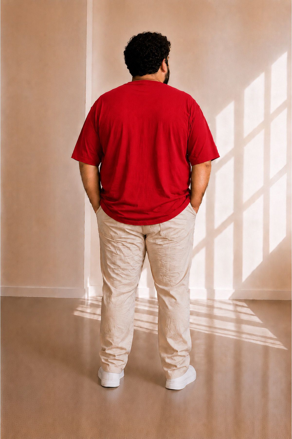 sngl tekstil Erkek Büyük Beden Oversize Kısa Kollu T-shirt 3xl 4xl 5xl 6xl 7xl 8xl 9xl görsel 3
