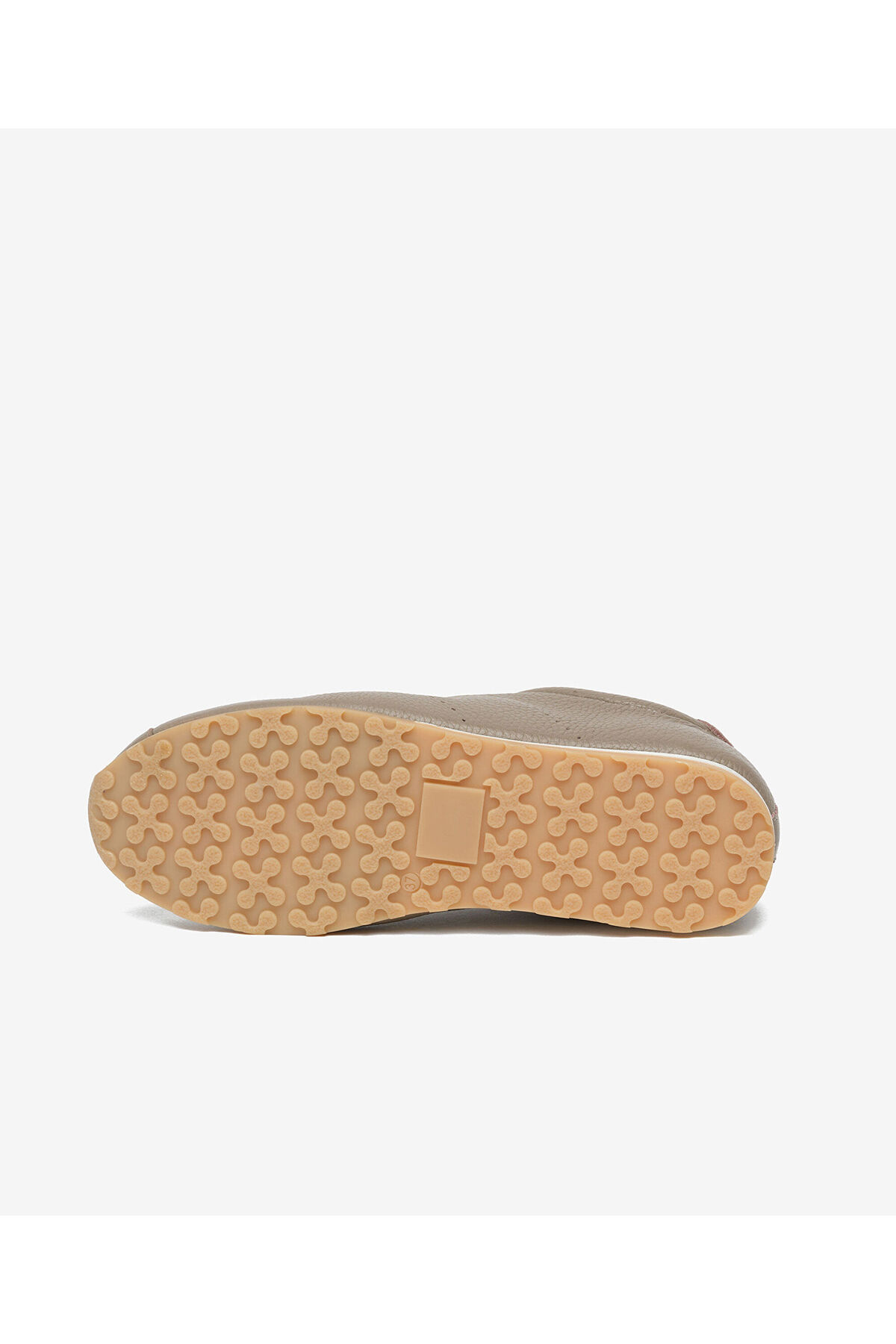 Greyder Kadın Vizon Hakiki Deri Sneaker Ayakkabı 4Y2SA59188 görsel 6