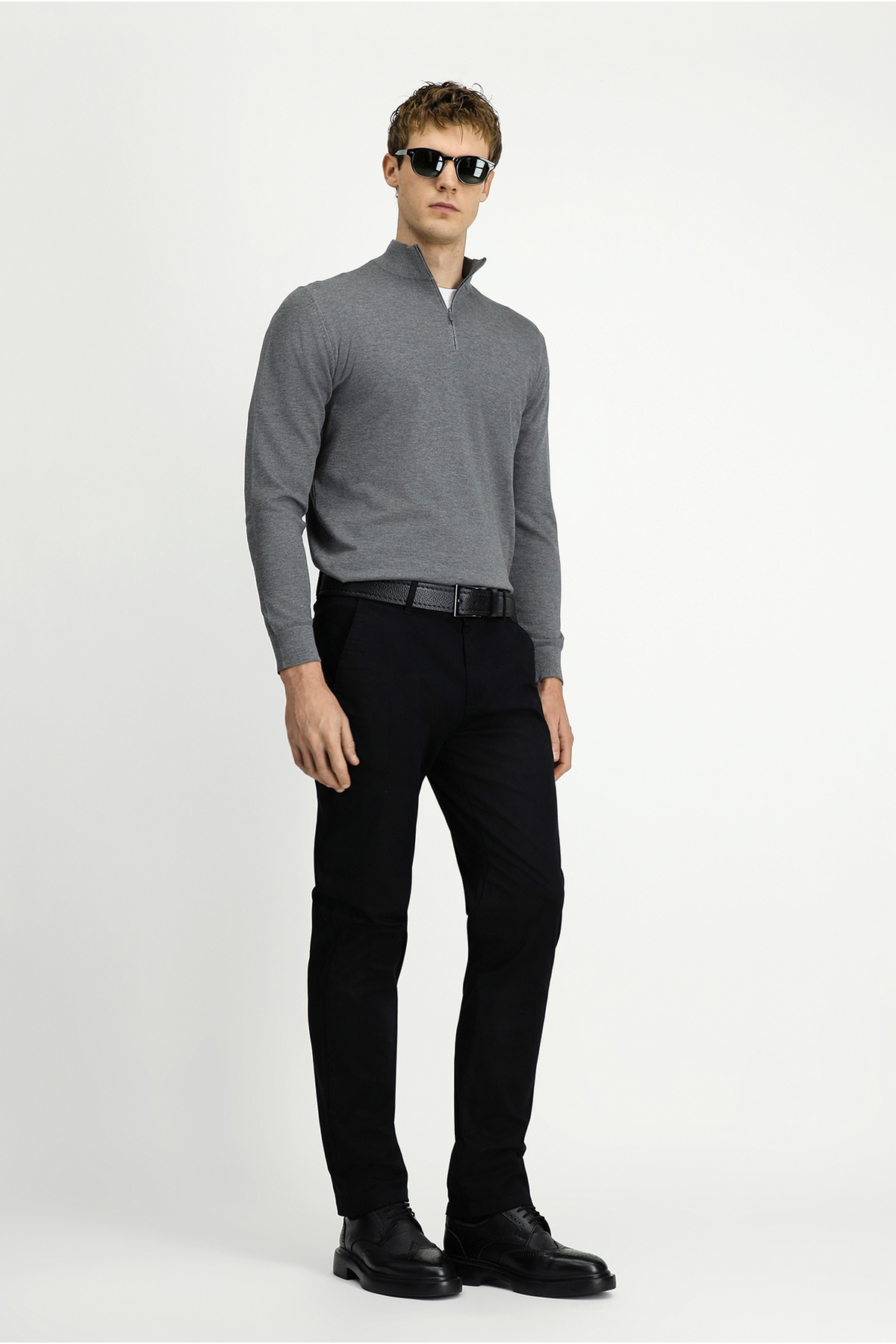 Kiğılı Relaxed Fit Rahat Kesim Yandan Cep Likralı Kanvas / Chino Pantolon görsel 2