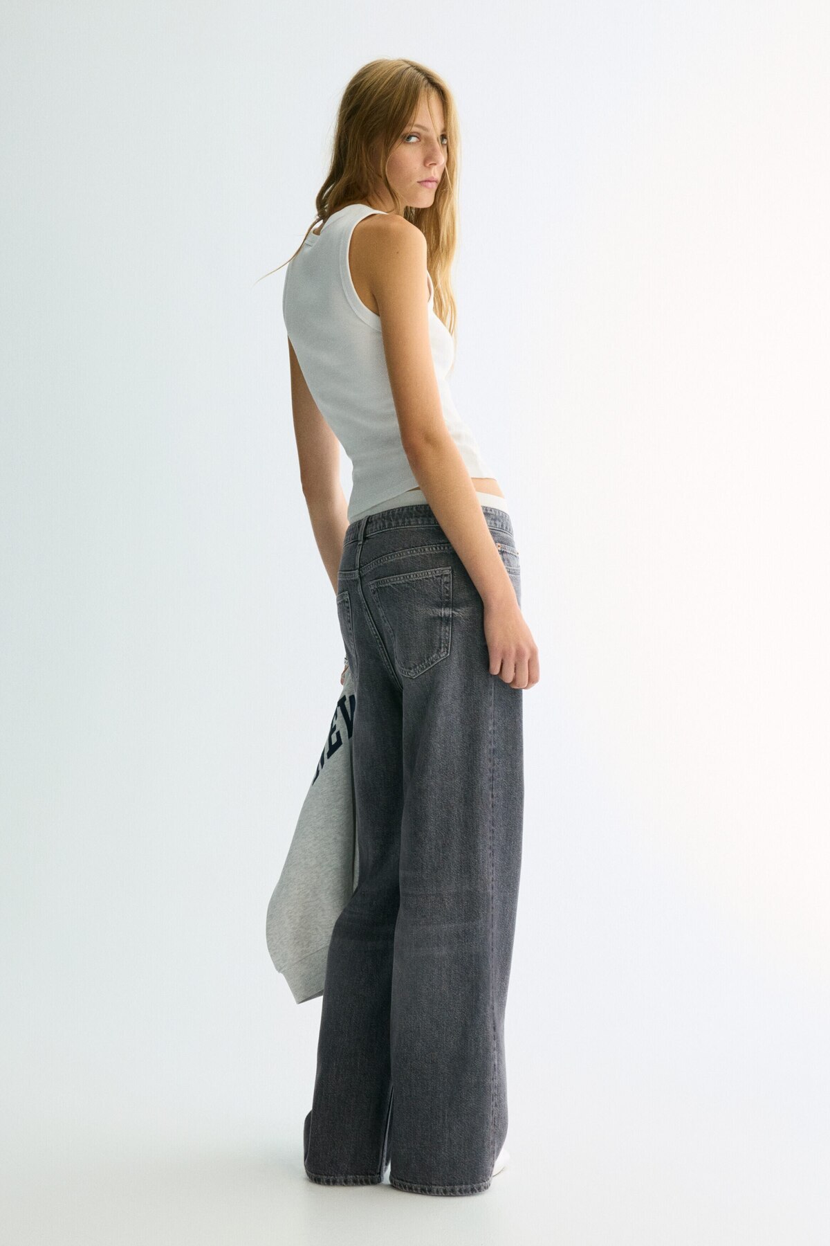 H&M Baggy Regular Waist Jeans görsel 3