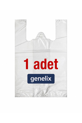 genelix 1 adet atlet poşet baskısız