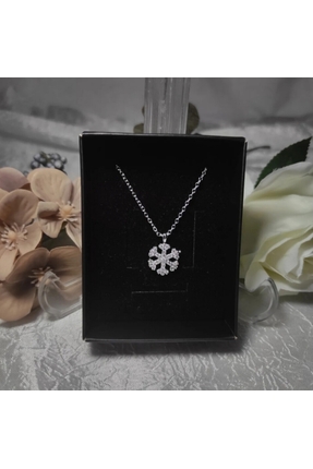 Anka Handmade Zirkon Taşlı Gold Renk Kolye Özel