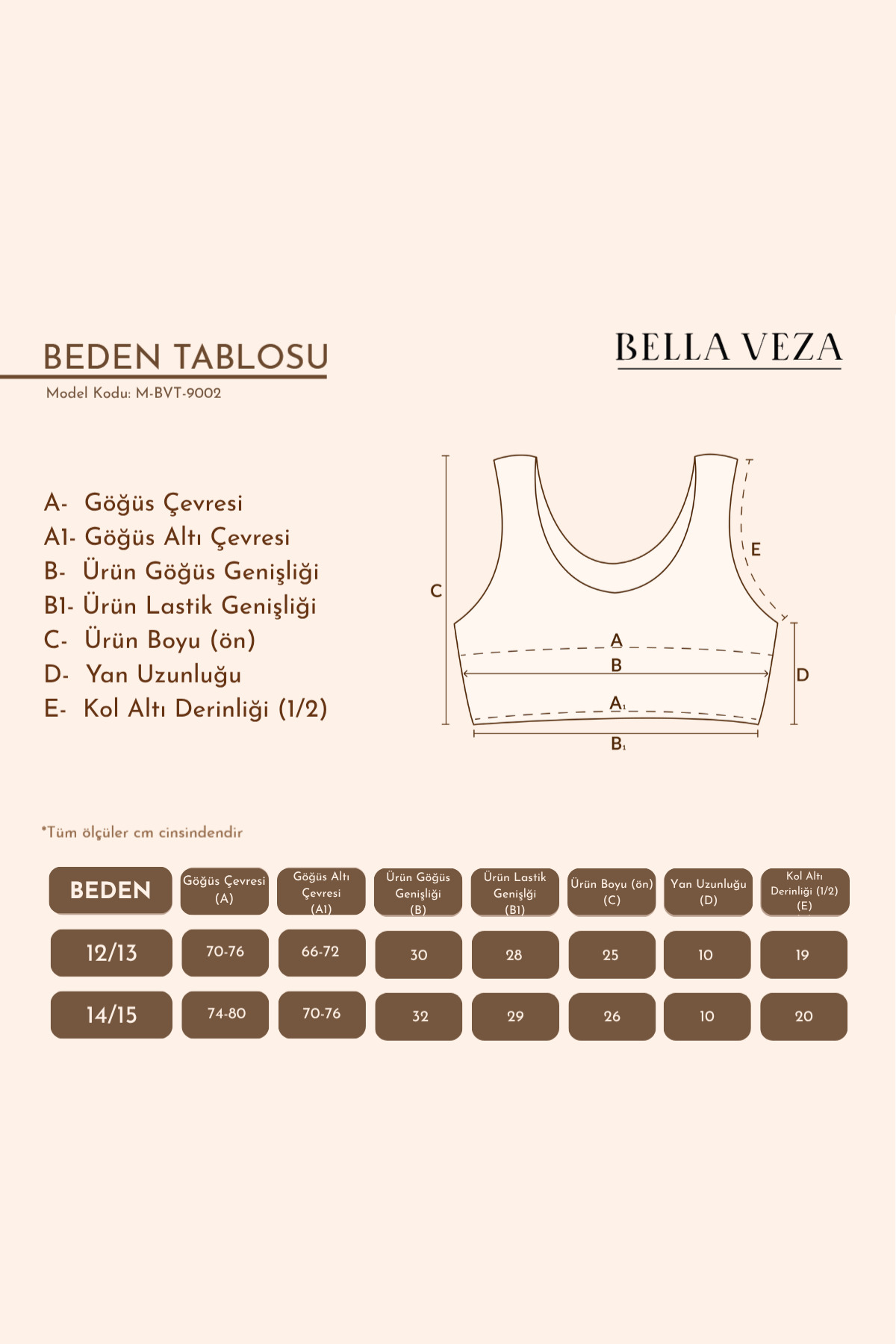 Bella Veza Kız Çocuk Pedli Büstiyer Beyaz Siyah 2 Adet görsel 3