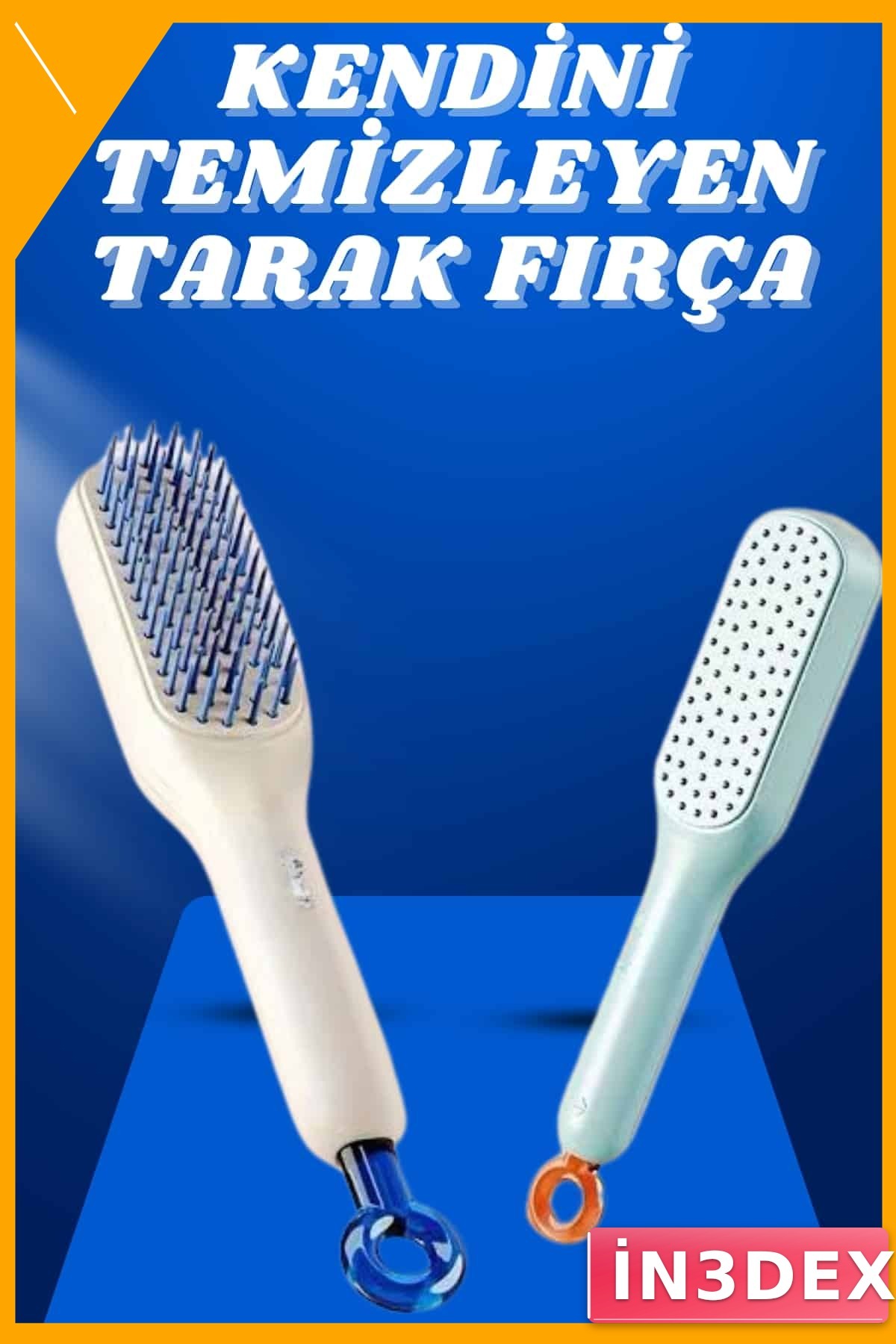 Otomatik Kendini Temizleyen Saç Fırçası Dolaşık Açıcı Masaj Tarak