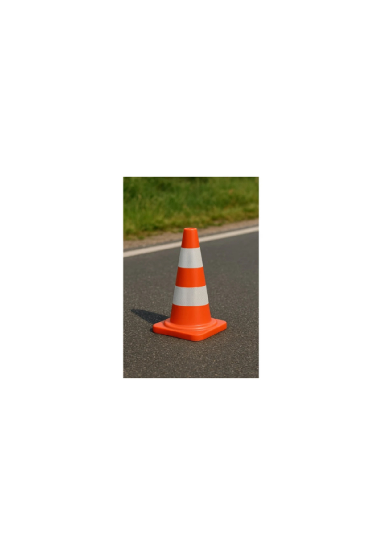 Pe Trafik Konisi – Çift Reflektifli – 50 cm 2