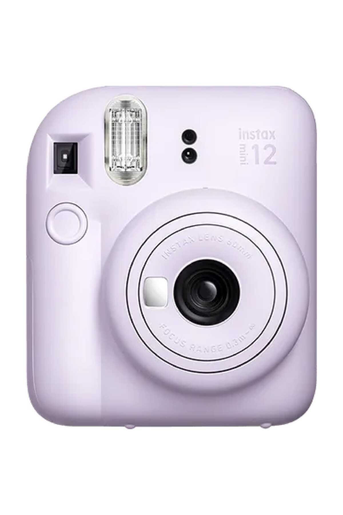 Fujifilm Instax Mini 12 Instant Film Camera, 60 mm, Lilac Purple