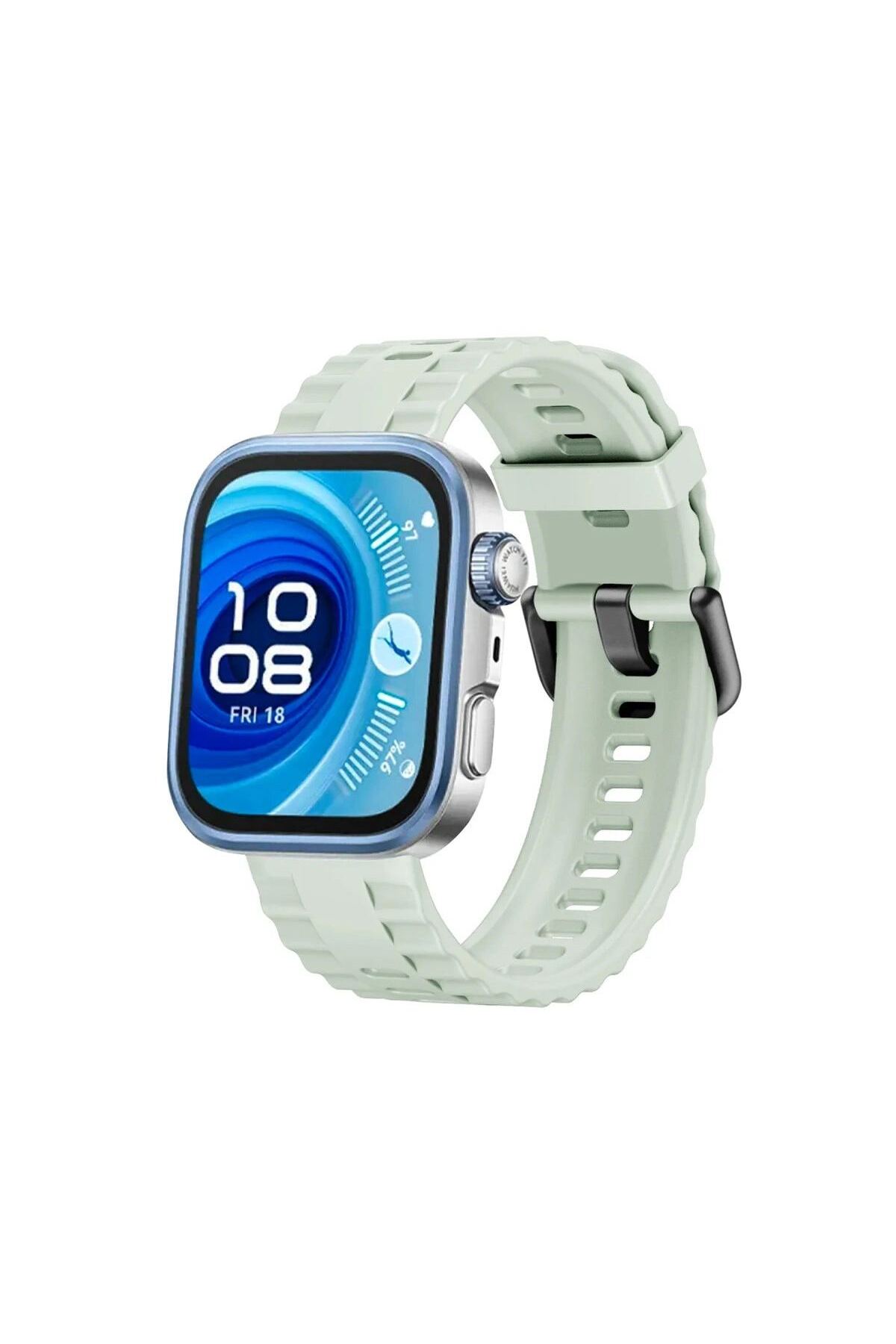 Huawei Watch Fit 3 Klasik Kordon (saat Değildir) - Açık Yeşil