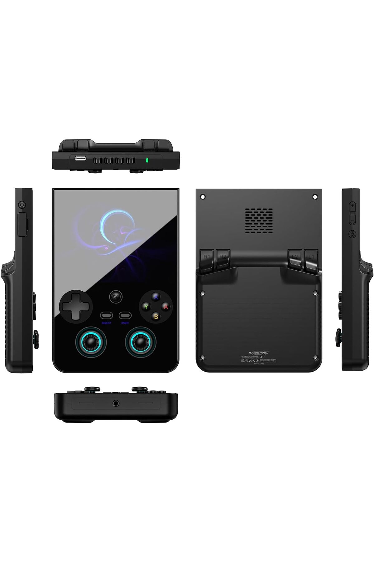 ANBERNIC RG 477V 12GB RAM 256GB Android 14 Retro Oyun Konsolu WiFi