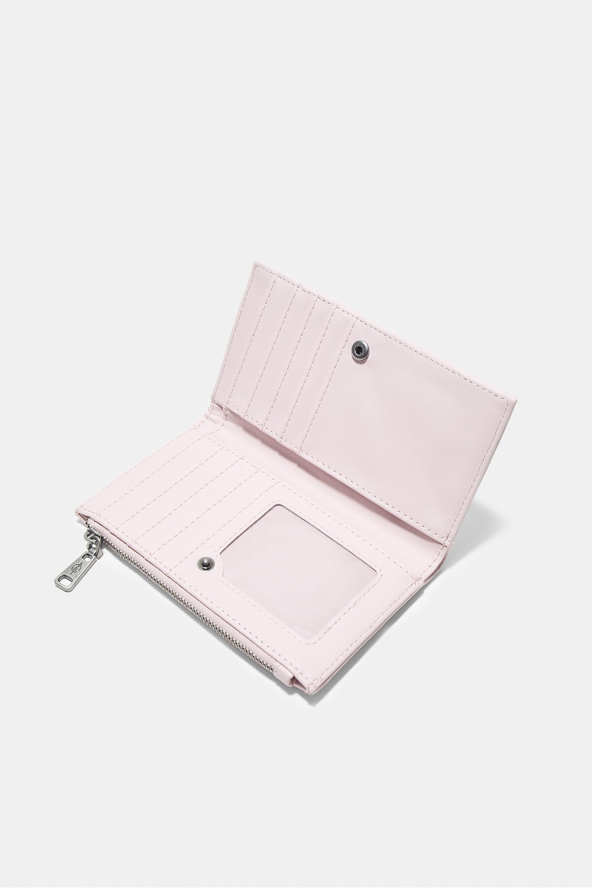 Stradivarius Basic fermuarlı cüzdan görsel 4