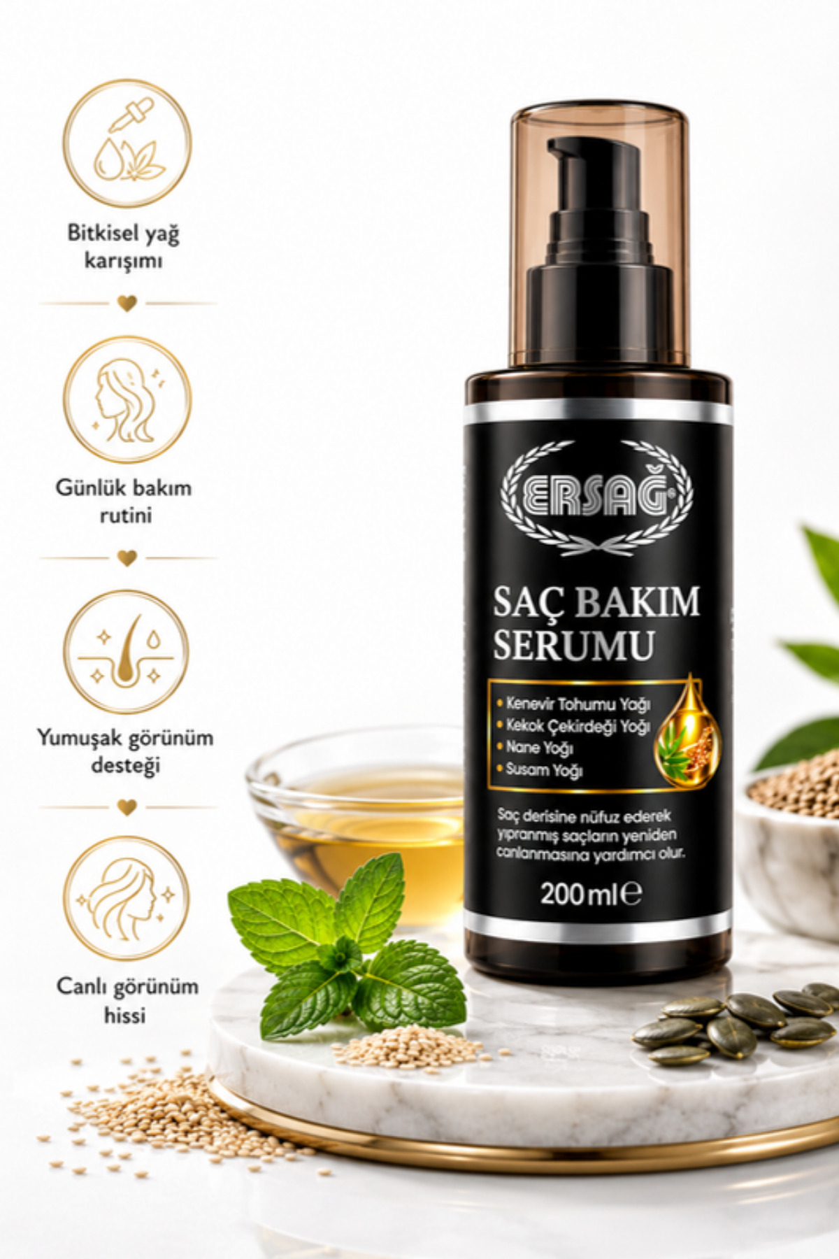 Saç Bakım Serumu 200 ML — ERS04952032 — تصویر 2 از 2