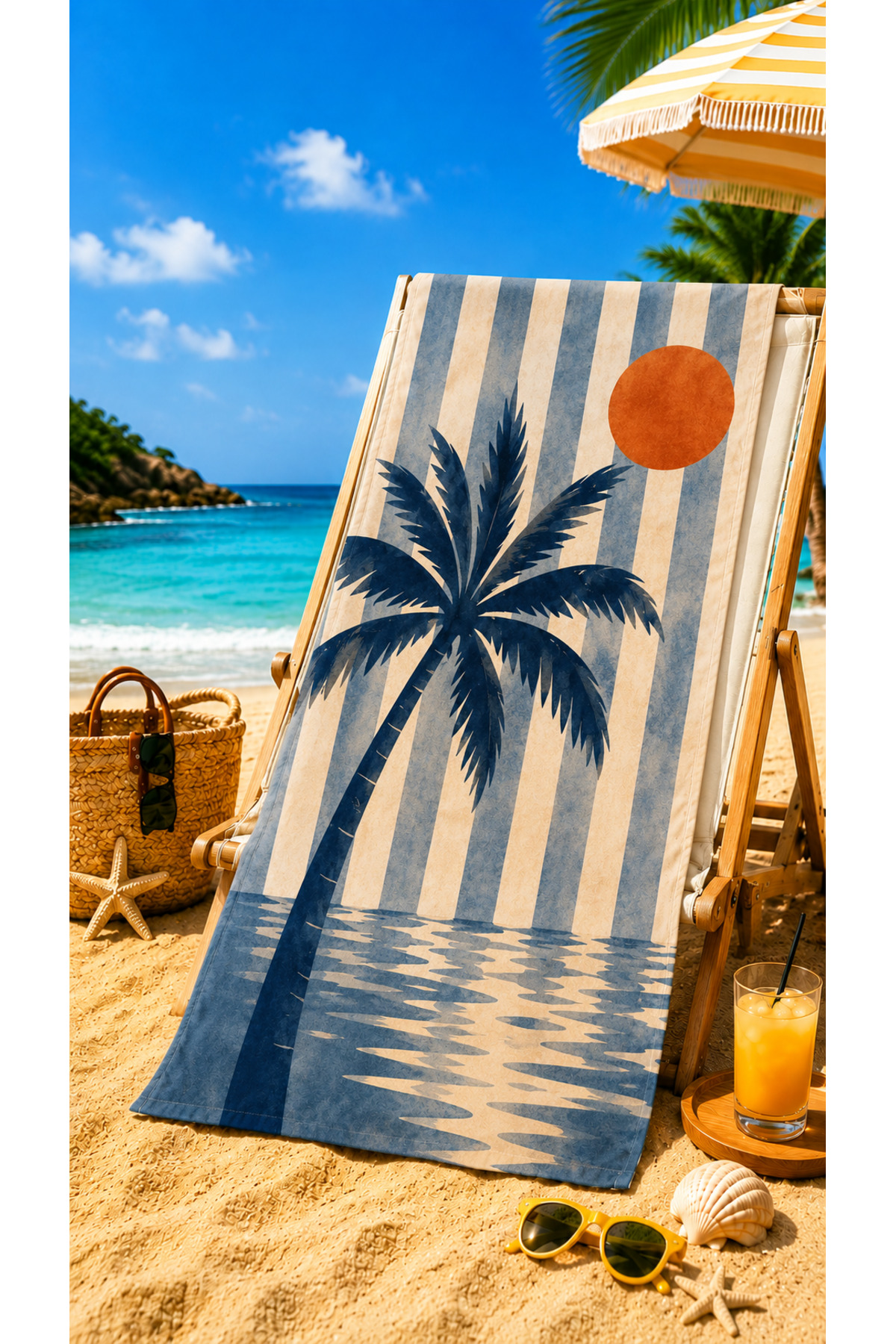 Colorful Printed Cotton Patterned Travel Pool Spa Sauna Sports Beach Towel 75x150cm