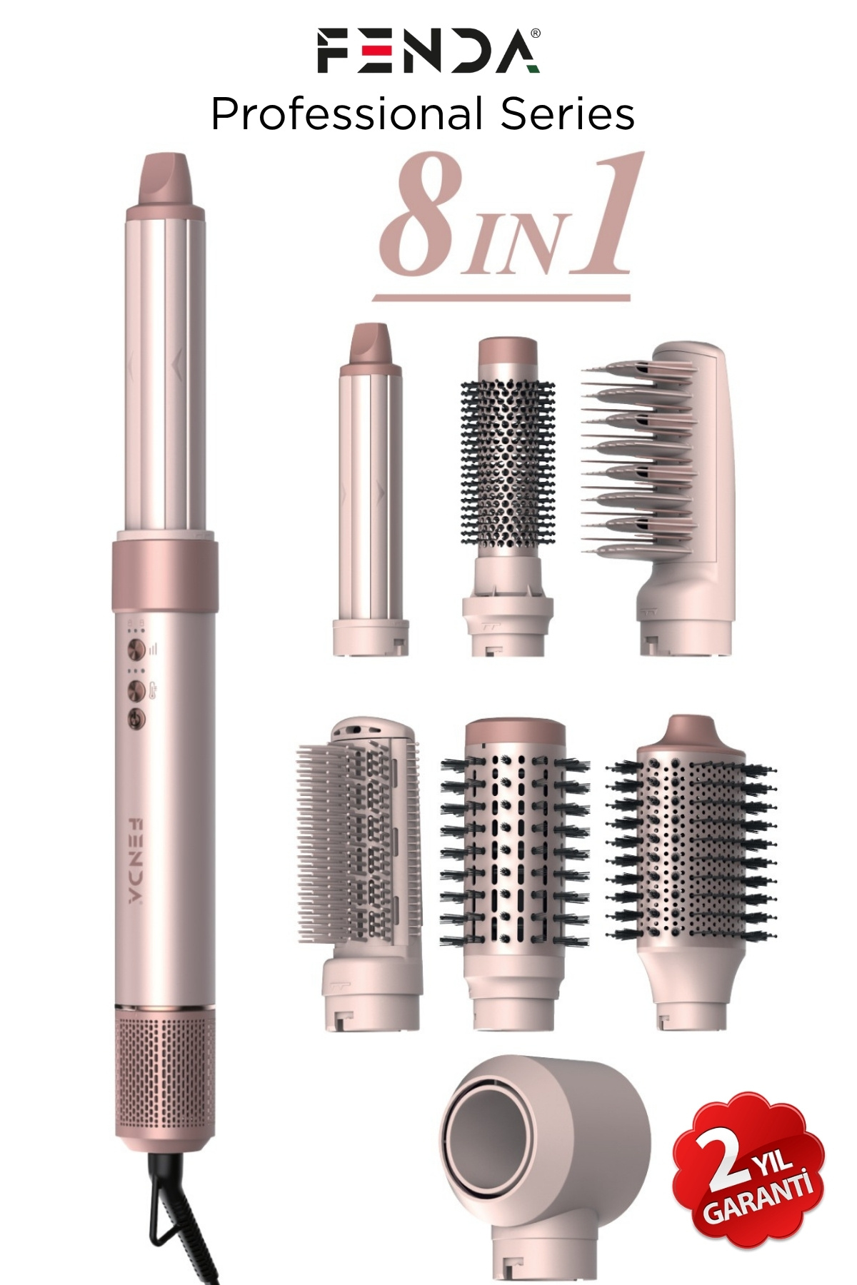 Professional 8in1 Hair Styling and Drying Set