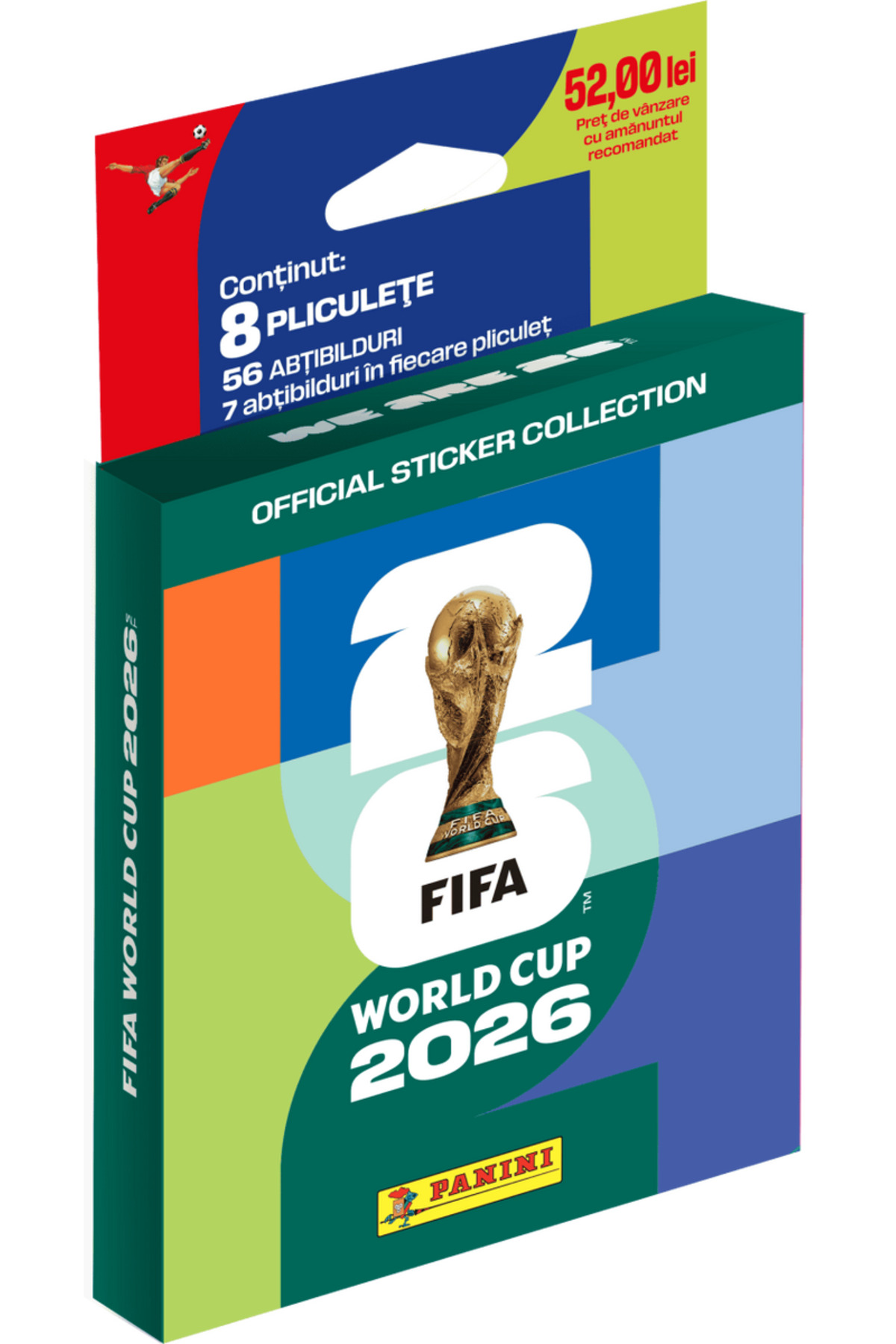 Panini Sada samolepek - FIFA WORLD CUP 2026 - Ecoblister